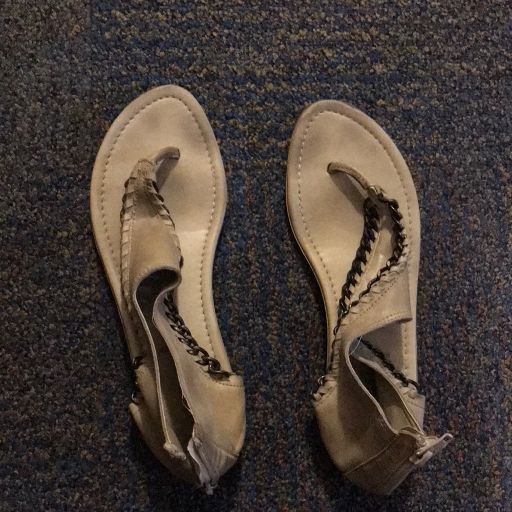 Light brown sandals
